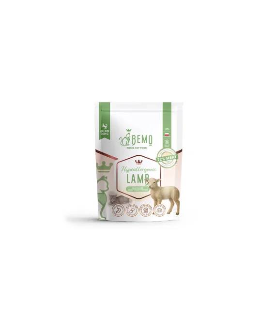 Bemo suha mačja hrana hipoalergena jagnjetina (Hypoallergenic Lamb)